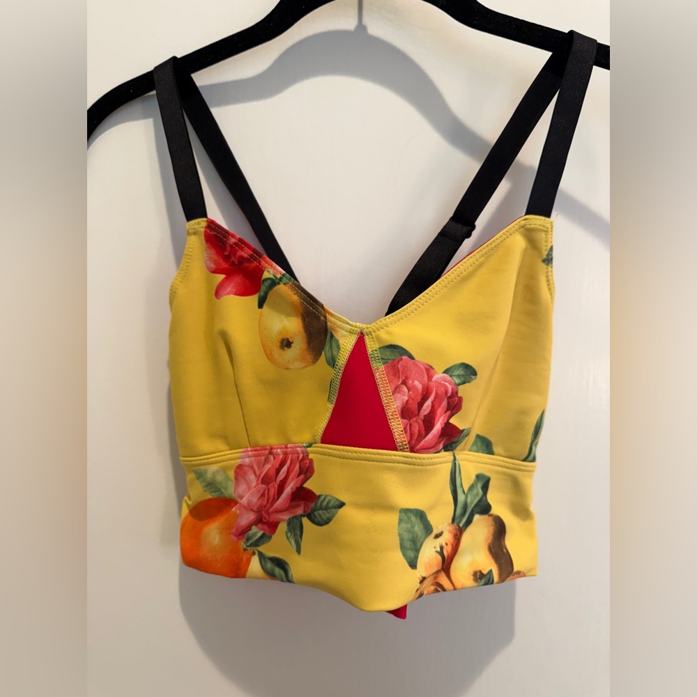 oiselle Spandos Fruit Bra, medium